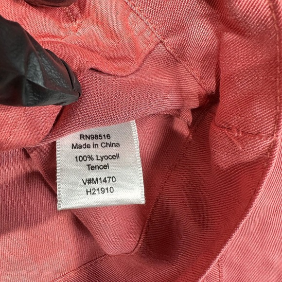 Coldwater Creek Shacket Jacket Shirt Womens PS Pink Pockets Button Long Sleeves - Picture 4 of 9